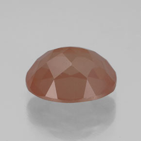 Andesina labradorita laranja natural 2,72ct, transparente, transparente/translúcido