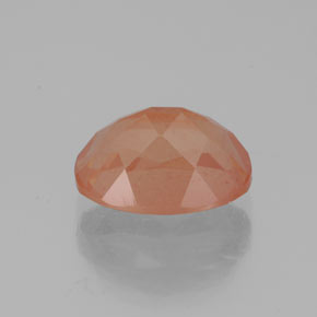 Andesina labradorita laranja natural 1,86ct, transparente, transparente/translúcido
