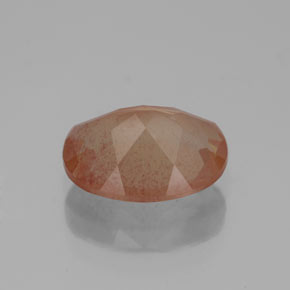 Labradorita andesina mel de laranja Natural 2.23ct, Transparente, Transparente/Translúcido