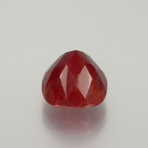 Labradorita andesina mel vermelho Natural 3.45ct, Almofada cortada, Translúcido