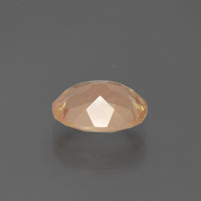 Andesina labradorita dourado natural 2,24ct, corte oval, transparente