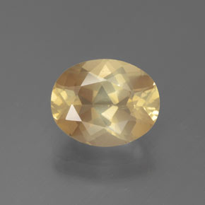 Andesina labradorita dourado natural 2,58ct, corte oval, transparente