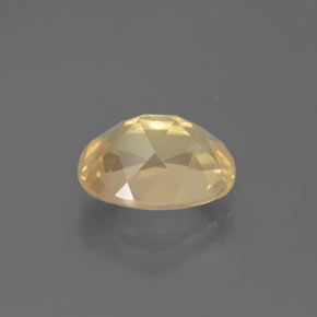 Andesina labradorita dourado natural 2,58ct, corte oval, transparente