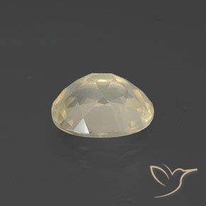 Labradorita andesina Creme Natural 2.58ct, oval, Transparente