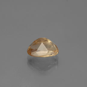 Andesina labradorita dourado natural 2,10ct, corte oval, transparente