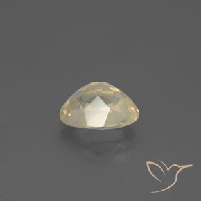 Labradorita andesina Creme Natural 2.41ct, oval, Transparente