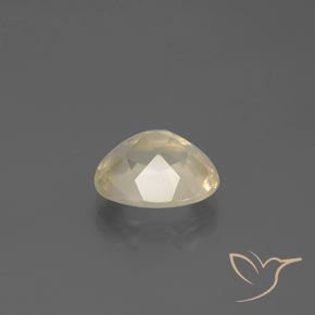 Labradorita andesina Luz Dourada Natural 2.46ct, oval, Transparente