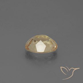 Andesina labradorita dourado natural 2,21ct, corte oval, transparente