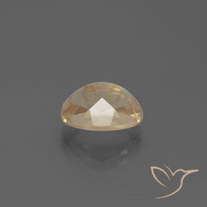 Labradorita andesina Dourado Pêssego Claro Natural 2.83ct, oval, Transparente