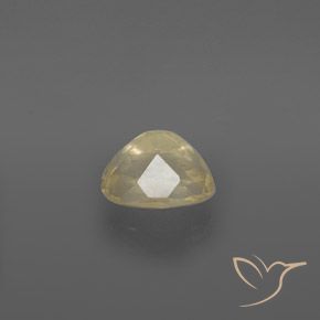 Labradorita andesina Luz amarela Natural 2.01ct, oval, Transparente