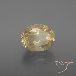Labradorita andesina Creme Natural 3.28ct, oval, Transparente