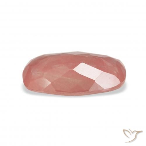 Labradorita andesina Blush vermelho Natural 2.60ct, Almofada, Transparente