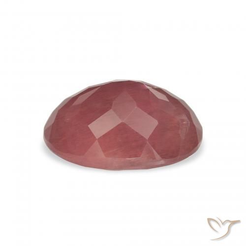 Labradorita andesina Medium Dark-Pink Natural 2.30ct, oval, Translúcido