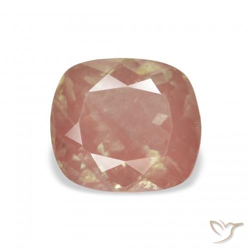 2.71ct Laranja Vermelho Labradorita andesina, Almofada, Transparente