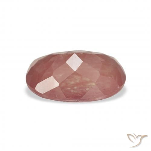 Labradorita andesina Sangue vermelho Natural 2.44ct, Almofada, Transparente