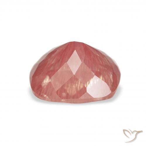 Labradorita andesina Blush vermelho Natural 2.05ct, Almofada, Transparente