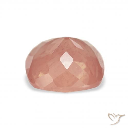 Labradorita andesina vermelho médio Natural 2.41ct, Almofada, Transparente