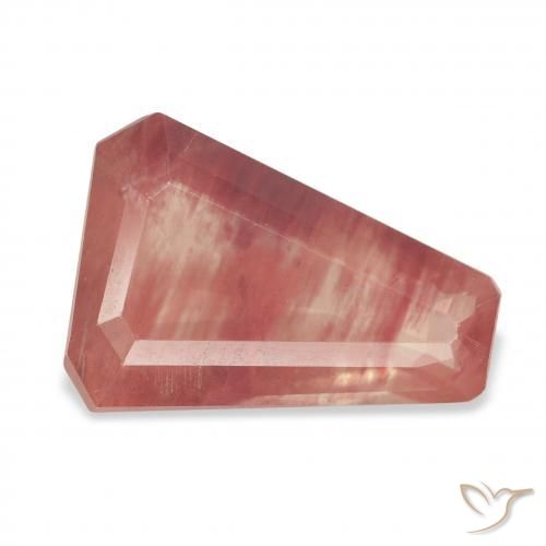 Labradorita andesina Sangue vermelho Natural 3.71ct, Chique, Transparente