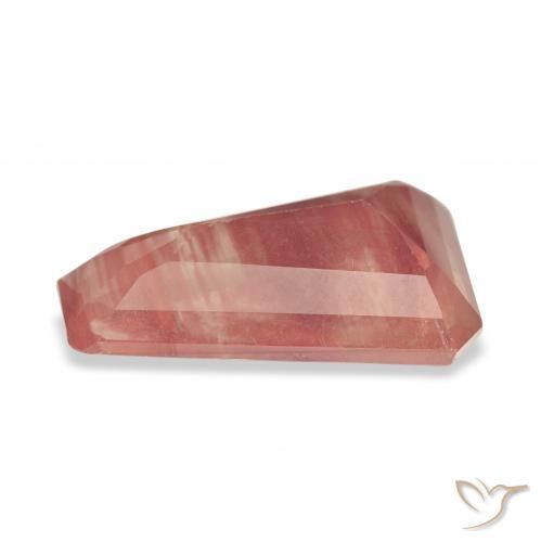 Labradorita andesina Sangue vermelho Natural 3.71ct, Chique, Transparente