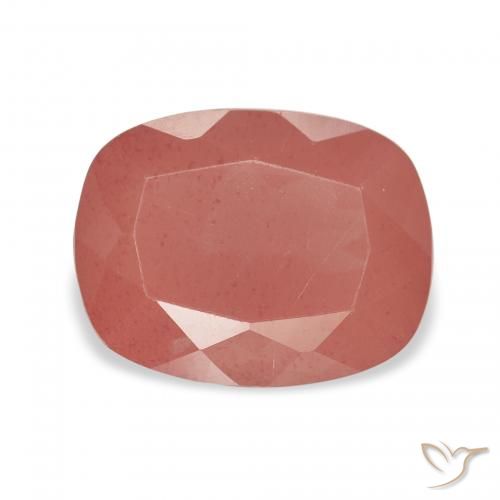 3.34ct vermelho médio Labradorita andesina, Almofada, Transparente