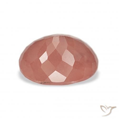 Labradorita andesina vermelho médio Natural 2.75ct, oval, Transparente