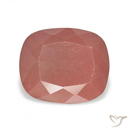 2.63ct vermelho médio Labradorita andesina, Almofada, Translúcido