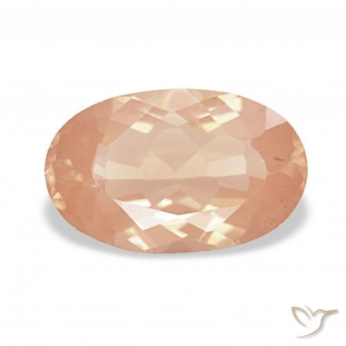 2.20ct Laranja claro Labradorita andesina, oval, Transparente