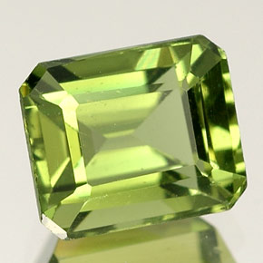 Apatita Verde Natural 1.86ct, Corte Esmeralda, VS