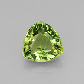Apatita verde natural 2,14ct, trillion, VS