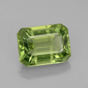 Apatita Verde Natural 1.90ct, Corte Esmeralda, VS-SI