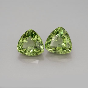 Pedras preciosas de apatita verde natural de  ct, trillion, VS-SI
