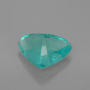 Apatita verde natural 2,58ct, trillion, VS