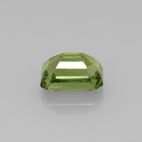 Apatita verde natural 1,81ct, corte esmeralda, VS