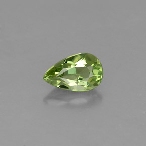 Apatita Verde Natural 0.33ct, Formato de pêra, VS