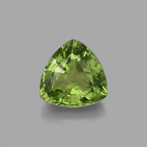 Apatita verde natural 1,99ct, trillion, VS