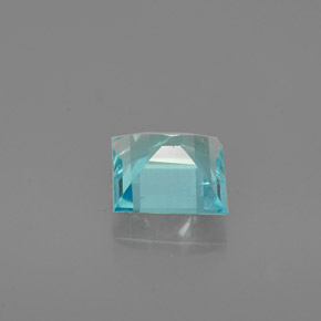 Apatita azul natural 0,79ct, quadrado, VS