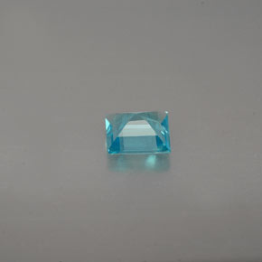Apatita azul natural 0,53ct, quadrado, VS