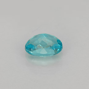 Apatita azul natural 0,95ct, corte oval, VS