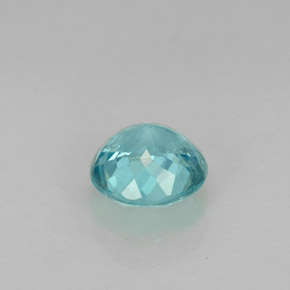Apatita Azul claro Natural 0.91ct, Corte Redondo, VS