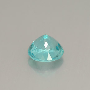 Apatita Azul claro Natural 0.92ct, Corte Redondo, VVS-VS
