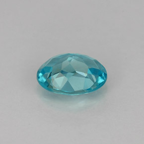 Apatita Azul claro Natural 0.86ct, Corte Oval, VS