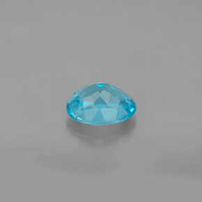 Apatita Azul claro Natural 0.99ct, Corte Oval, VS