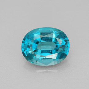 Apatita Azul claro Natural 2.99ct, Corte Oval, VVS-VS