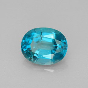 Apatita Azul claro Natural 2.99ct, Corte Oval, VVS-VS