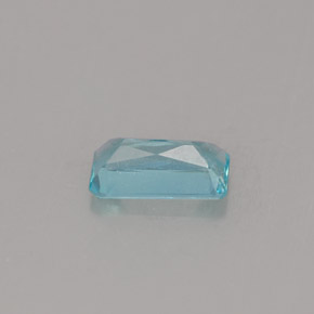 Apatita Azul claro Natural 0,50ct, Corte Esmeralda, VS