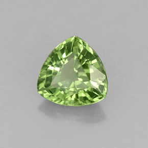 Apatita Verde Natural 1.08ct, Trilhão, VVS-VS
