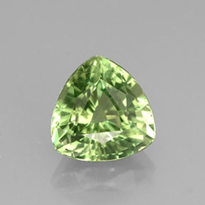Apatita Verde Natural 1.36ct, Trilhão, VVS-VS