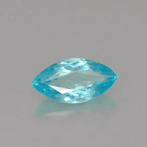 Apatita azul natural 0,82ct, marquise, VS