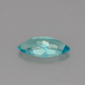 Apatita azul natural 0,79ct, marquise, VS