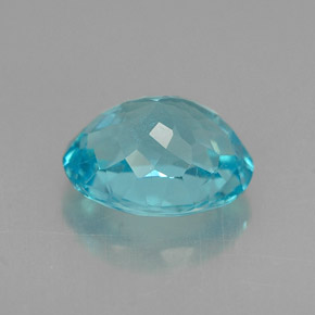Apatita Azul claro Natural 1.40ct, Corte Oval, VS